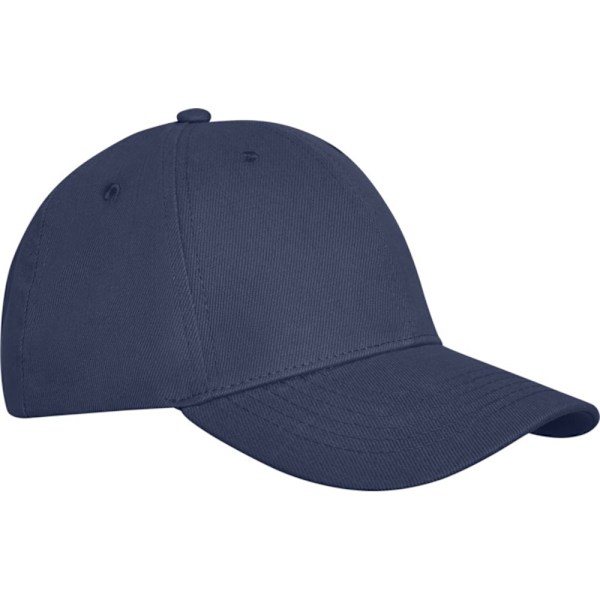 Elevate Unisex Vuxen Davis 6-Panel Keps En Storlek Marinblå Navy One Size