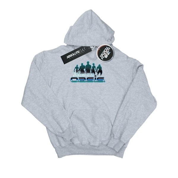 Ready Player One Herr Welcome To The Oasis Hoodie 3XL Sports Grå Sports Grey 3XL