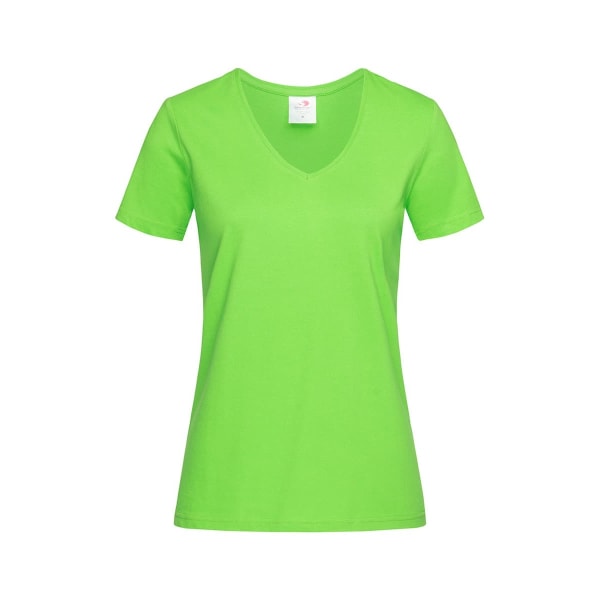 Stedman Dam/Dam Klassisk V-ringad T-shirt XL Kiwi Grön Kiwi Green XL