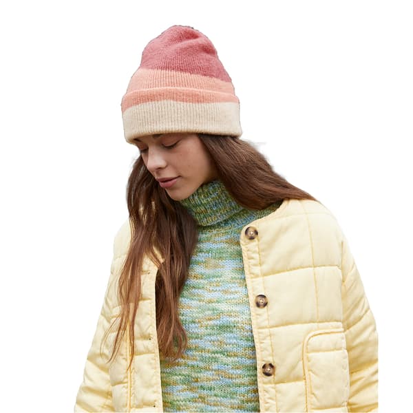 Beechfield Wave Mjuk Mössa One Size Rosa/Persika/Vanilj Rose/Peach/Vanilla One Size