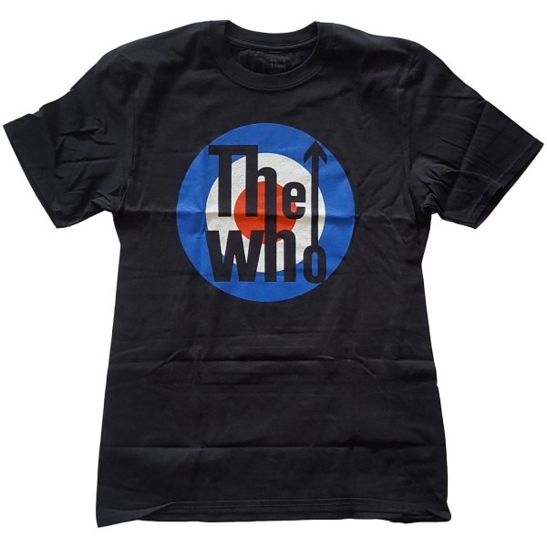 The Who Unisex Adult Target Classic Cotton T-Shirt S Svart Black S