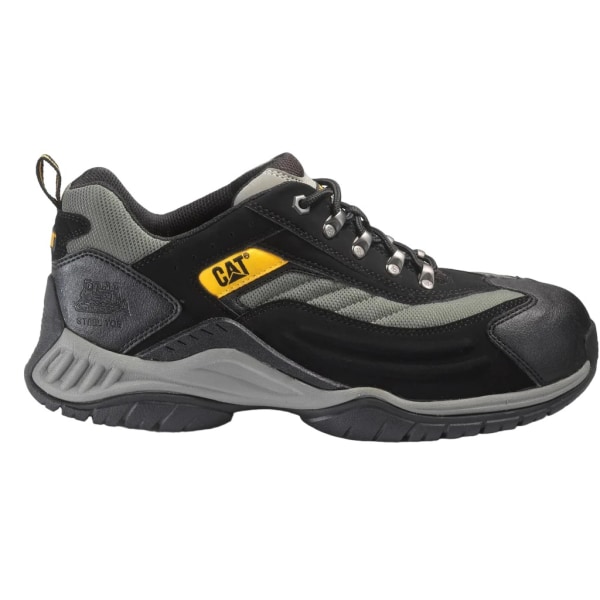 Caterpillar Mens Moor Safety Trainers 9 UK Svart Black 9 UK