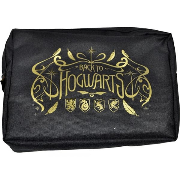 Harry Potter Back To Hogwarts Pennfodral En Storlek Svart/Flerfärgad Black/Multicoloured One Size