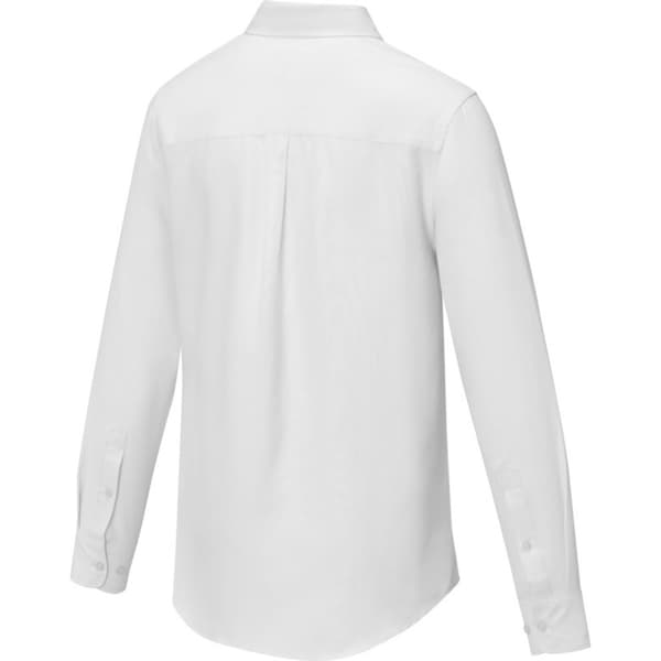 Elevate Mens Pollux Långärmad Skjorta 4XL Vit White 4XL