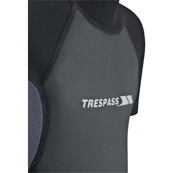 Trespass Scuba Herr Kort Våtdräkt XS Svart Black XS