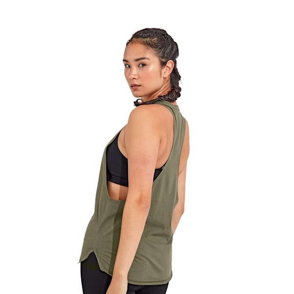 TriDri Dam/Dam Organic Tank Top L Olive Olive L