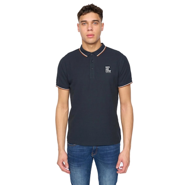 Duck and Cover Herr Melports Poloshirt (3-pack) L Flerfärgad Multicoloured L