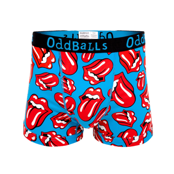 OddBalls Herr The Rolling Stones Boxer XL Blå/Röd/Svart Blue/Red/Black XL