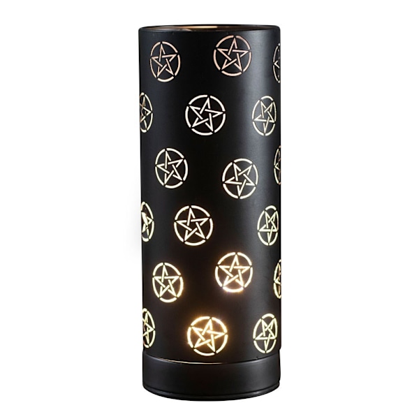 Something Different Pentagram Aroma Lamp One Size Svart/Gul Black/Yellow One Size