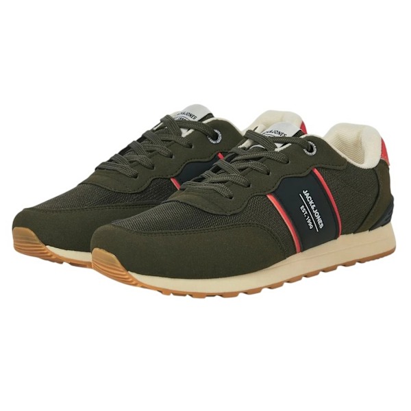 Jack And Jones Herr Spirit Runner Träningsskor 11 UK Olive Night Olive Night 11 UK