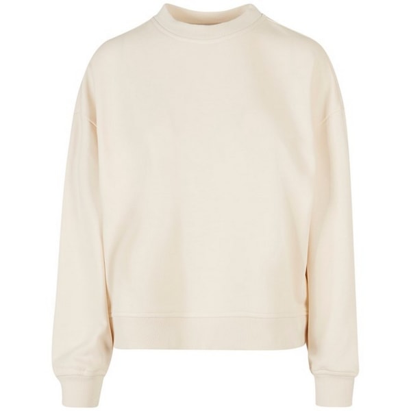 Bygg ditt varumärke Dam/Dam Oversized Sweatshirt 8 UK White White Sand 8 UK