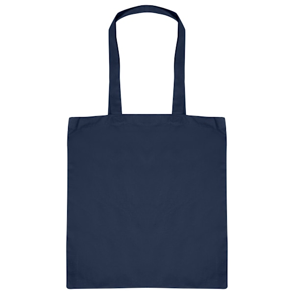 Absolute Apparel Bomullsväska One Size Marinblå Navy One Size