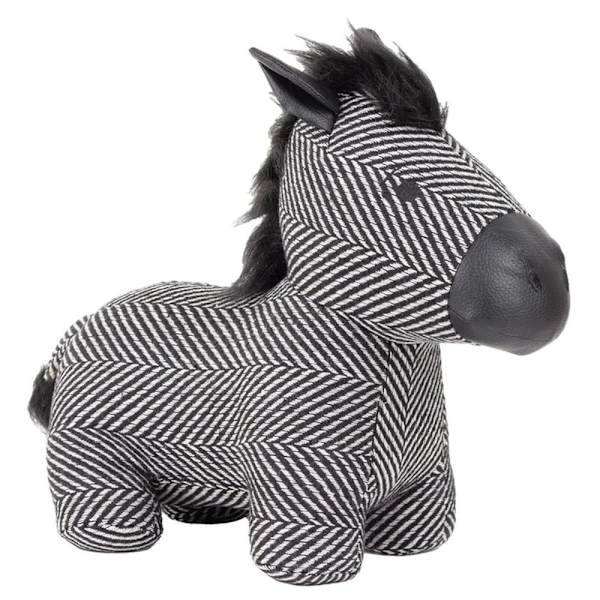 Paoletti Jacquard Zebra Dörrstopp En Storlek Svart Black One Size