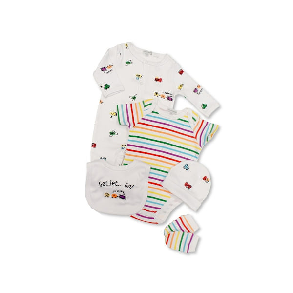 Nursery Time Baby Get Set Go Presentset (5 delar) 3-6 månader Flerfärgad Multicolour 3-6 months