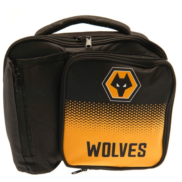 Wolverhampton Wanderers FC Fade Lunch Bag One Size Svart/Guld Black/Gold One Size