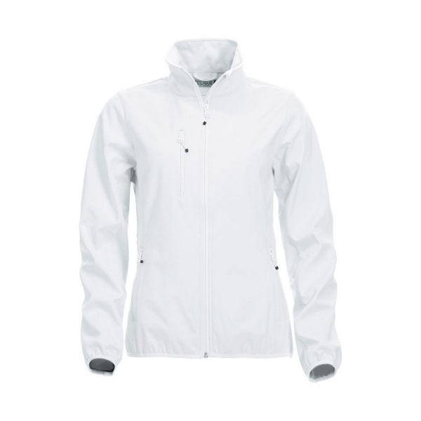 Clique Dam/Dam Basic Soft Shell Jacka L Vit White L