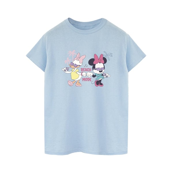 Disney Mens Minnie Daisy Beach Mode T-Shirt L Baby Blue Baby Blue L