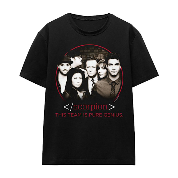 Scorpion Unisex Vuxen Cast T-Shirt S Svart Black S