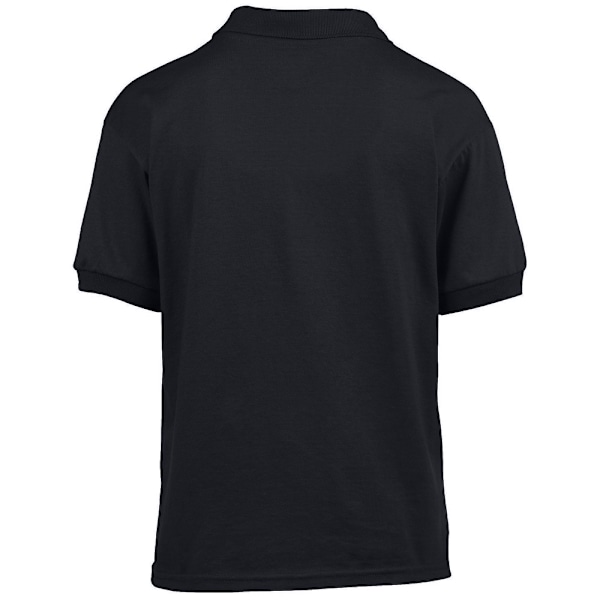 Gildan Barn/Barn Plain Jersey Polo Shirt 5-6 År Svart Black 5-6 Years
