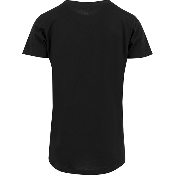 Bygg ditt varumärke Herrformad lång, kortärmad T-shirt L Svart Black L