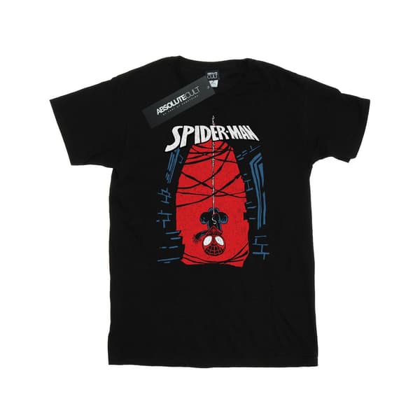 Marvel Dam/Dam Spider-Man Hanging Sketch Bomull Boyfriend Black S