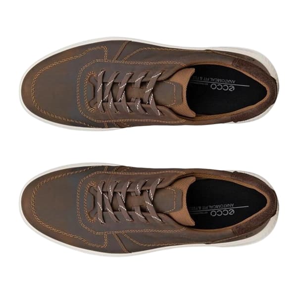 Ecco Herr Move Lädersneakers 8.5 UK Camel Camel 8.5 UK