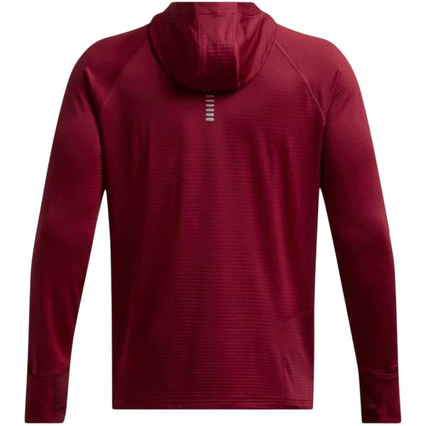 Under Armour Herr UA Launch Elite Pullover Hoodie M Röd Red M