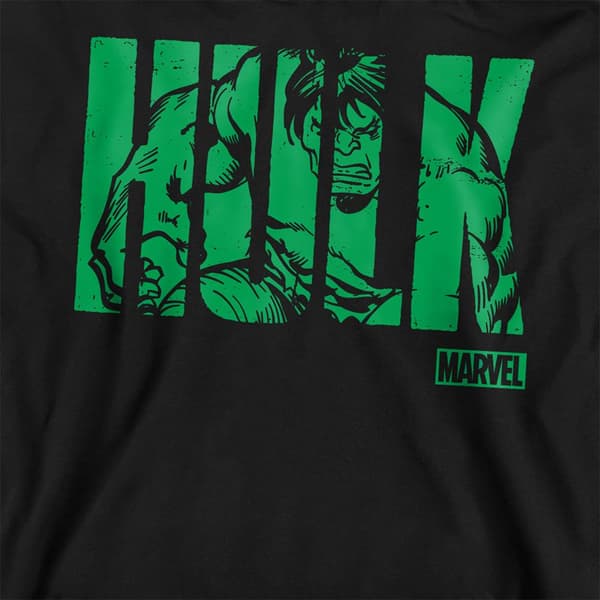 Hulk Unisex Vuxen Text Tröja S Svart Black S