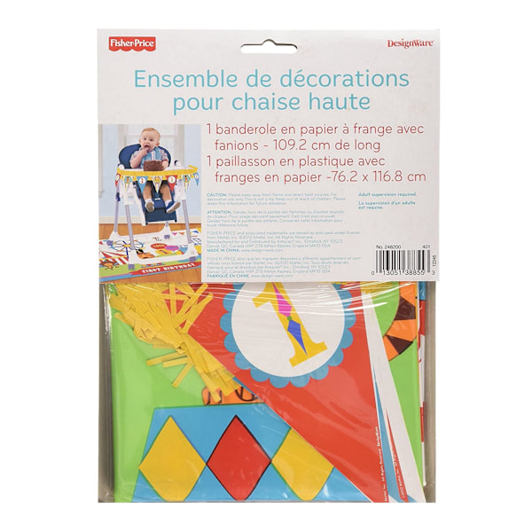 Fisher Price Pappersvimpel Dekoration En Storlek Flerfärgad Multicoloured One Size