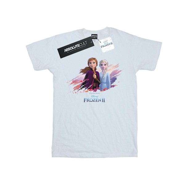 Disney herr Frozen 2 Elsa och Anna Nature Is Beautiful T-shirt White 4XL