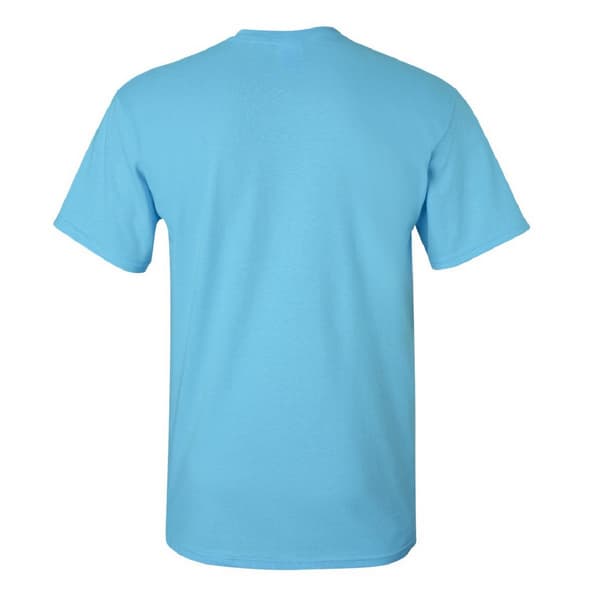 Gildan Herr Tung Bomull Kortärmad T-shirt M Sky Sky M