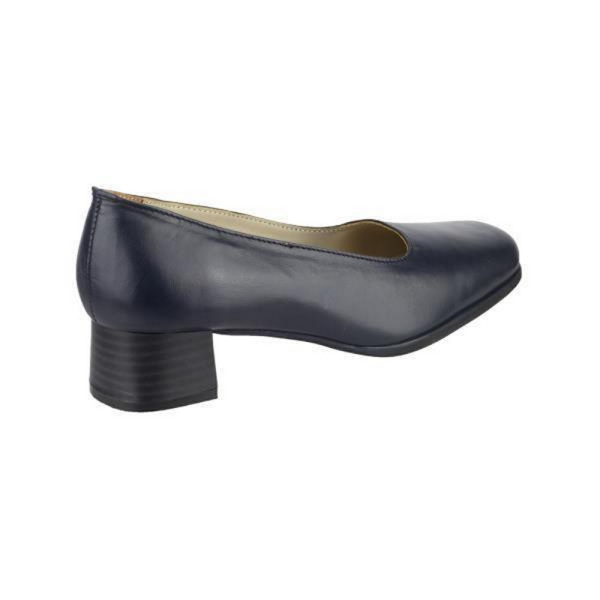 Amblers Walford Damskor Läder Court / Damskor 4.5 UK Marinblå Navy 4.5 UK