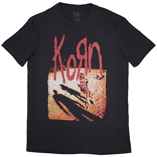 Korn Unisex Vuxen Shadow Playground T-Shirt M Kolgrå Charcoal Grey M