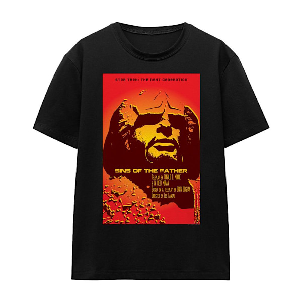 Star Trek Unisex Vuxen The Next Generation Säsong 3 Avsnitt 17 Black XL