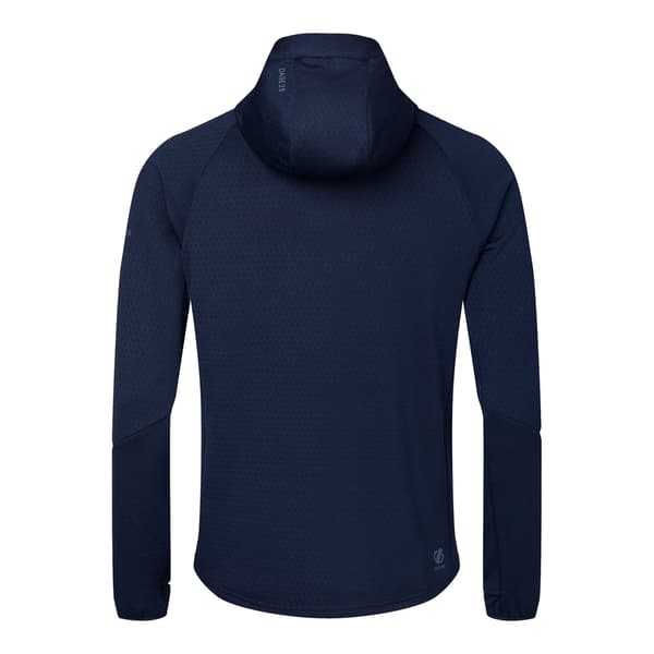 Regatta Herr Venture Stretch Hooded Midlayer S Marinblå Navy S