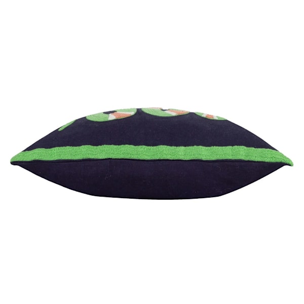 Furn Broderad Orm Kuddfodral 30cm x 50cm Lime Lime 30cm x 50cm