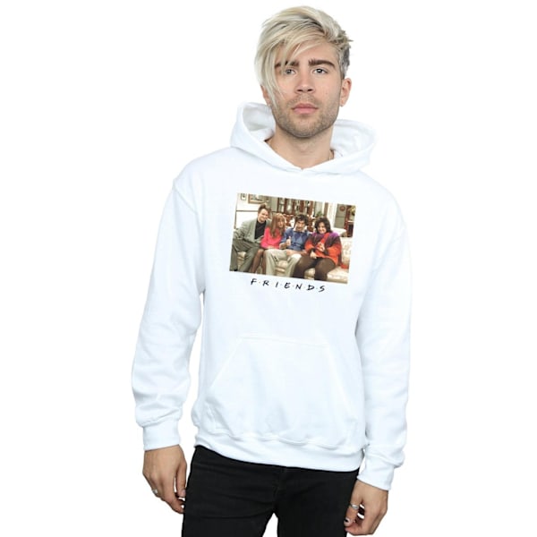 Friends Mens Retrospective Still Hoodie S Vit White S