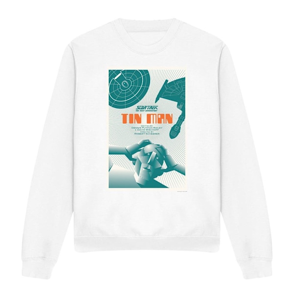 Star Trek Unisex Vuxen The Next Generation Säsong 3 Avsnitt 20 White L
