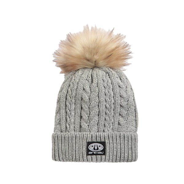 Animal Womens/Ladies Becky Återvunnen Vintermössa One Size Grå Grey One Size