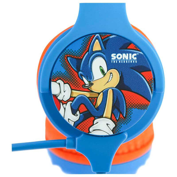 Sonic The Hedgehog barn/barn interaktiva hörlurar One Si Blue/Orange One Size
