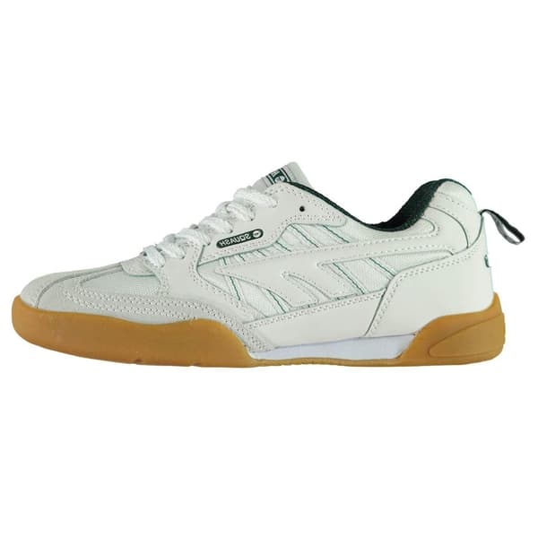 Hi-Tec Herr Mocka Squashskor 5 UK Vit/Grön White/Green 5 UK