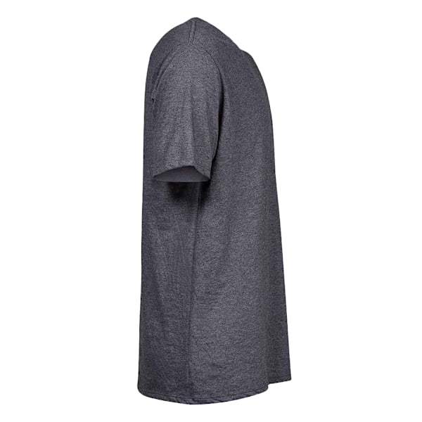 Tee Jays Melange T-shirt för män M Svart Black M