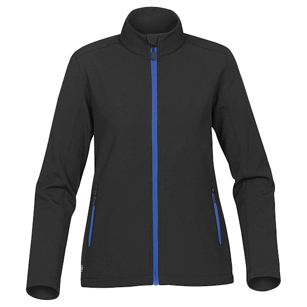 Stormtech Dam/Kvinnor Orbiter Softshell Jacka M Svart/ Azure Black/ Azure Blue M