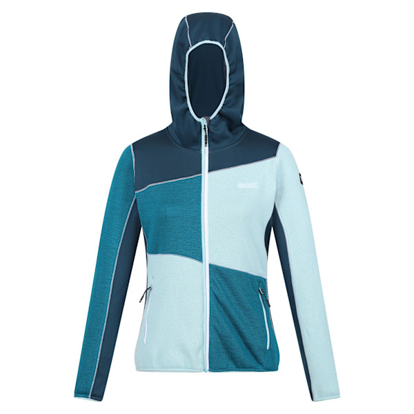 Regatta Dam/Kvinnor Walbury VI Marl Full Zip Fleecejacka 20 Sea Haze/Reflecting Lake 20 UK