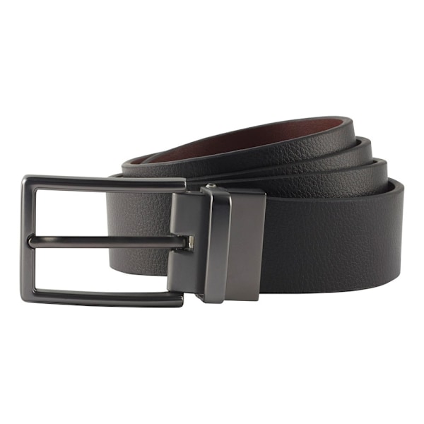 Asquith & Fox Herr Läderbälte Tvåvägs En Storlek Svart/Brun Black/Brown One Size