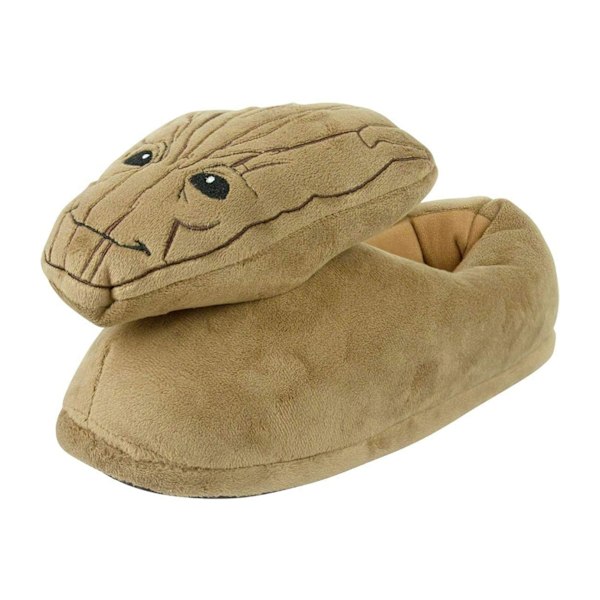 Guardians Of The Galaxy Barn/Barnkal Groot Tofflor 8-9 Barn Brown 8-9 Child UK