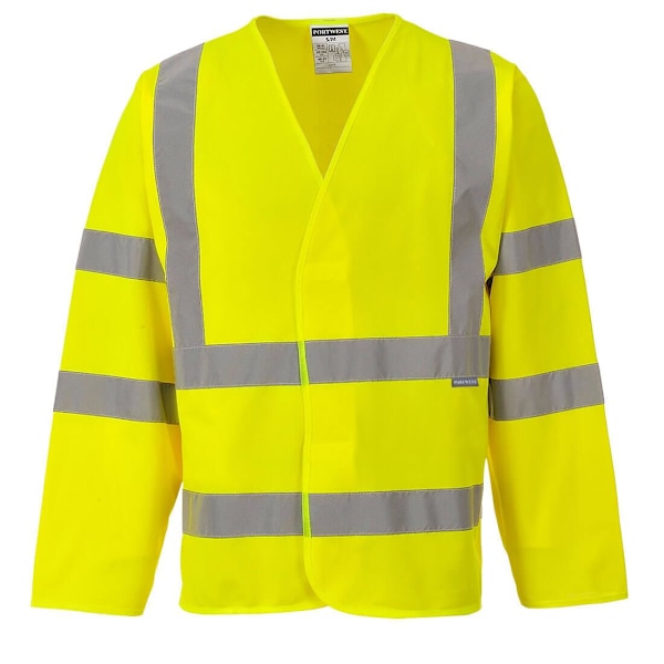 Portwest Herr Band & Brace Hög Synlighet Långärmad Jacka L-XL Gul Yellow L-XL