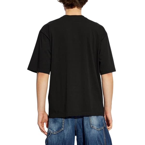 DSquared2 Herr Phys Ed Militär Logotyp T-Shirt L Svart Black L