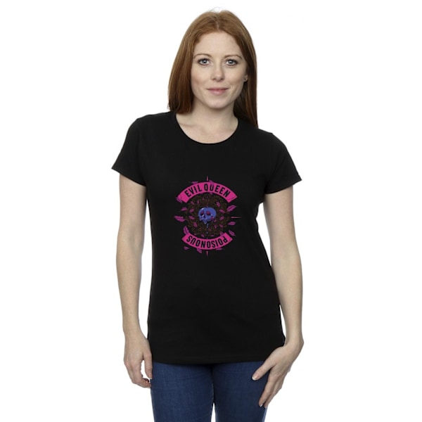 Disney Dam/Damer Skurkar Giftäpple Bomull T-shirt XL Svart Black XL