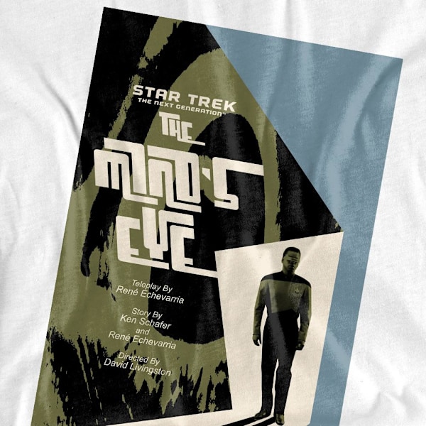 Star Trek Unisex Vuxen The Next Generation Säsong 4 Avsnitt 24 White L